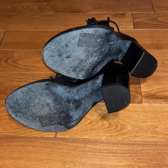 ANN DEMEULEMEESTER laced up heeled sandals - Picture 5 of 9